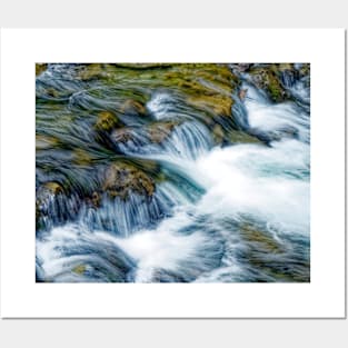 A crystal clear mountain stream Posters and Art